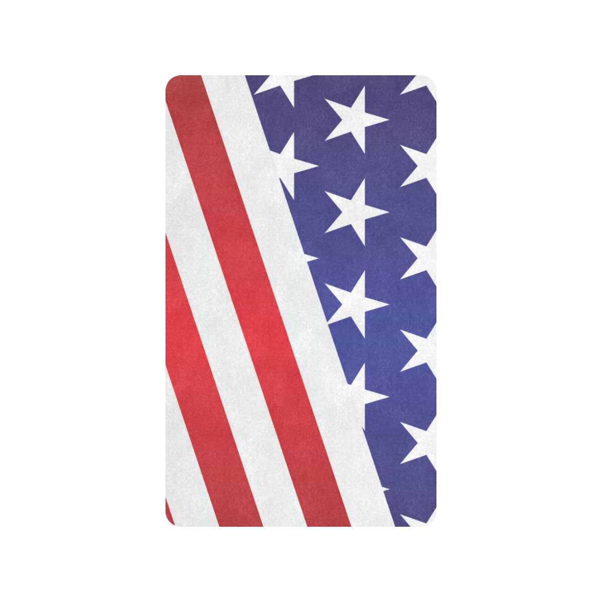 American flag Print Rubber Doormat