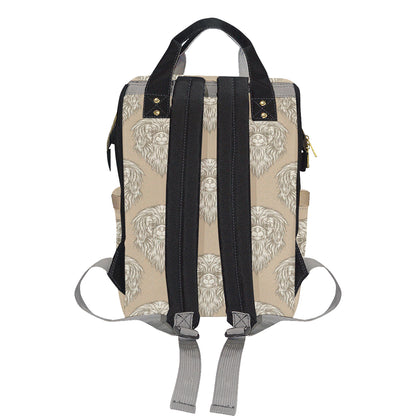 Pekingese Pattern Print Design A01 Diaper Bag Backpack
