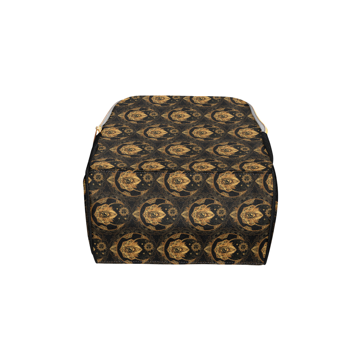 Sun Moon mandala Third eye Diaper Bag Backpack