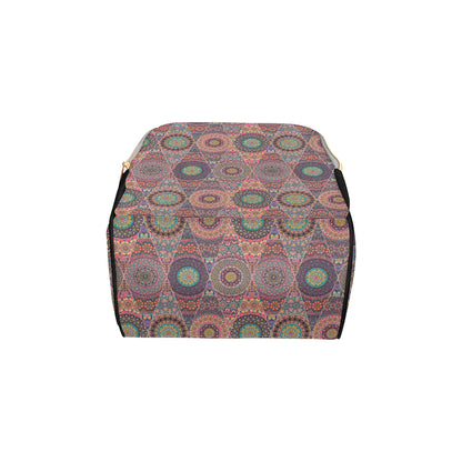 Bohemian Pattern Print Design 07 Diaper Bag Backpack