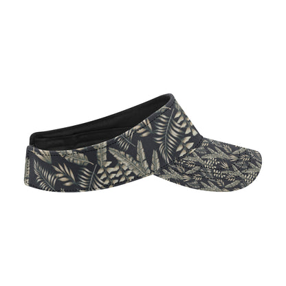 Banana Leaf Pattern Print Design 07 Unisex Sun Visor