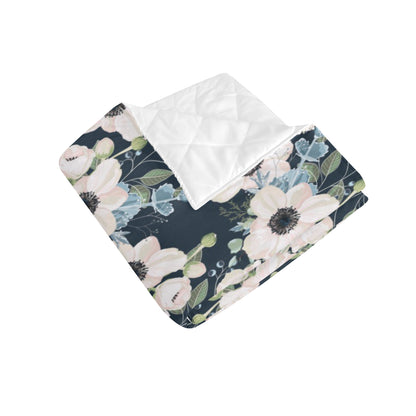 Anemone Pattern Print Design AM02 Premium Quilt