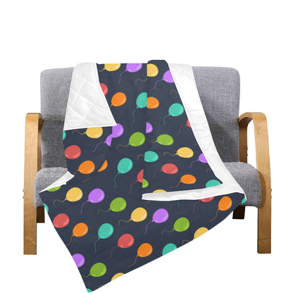 Ballon Colorful Pattern Print Design 03 Premium Quilt
