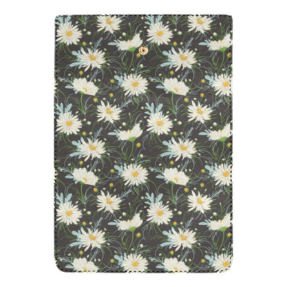 Daisy Pattern Print Design DS08 Women's Trifold Wallet