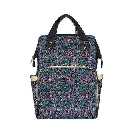 Eye of Horus Ethnic Pattern Diaper Bag Backpack
