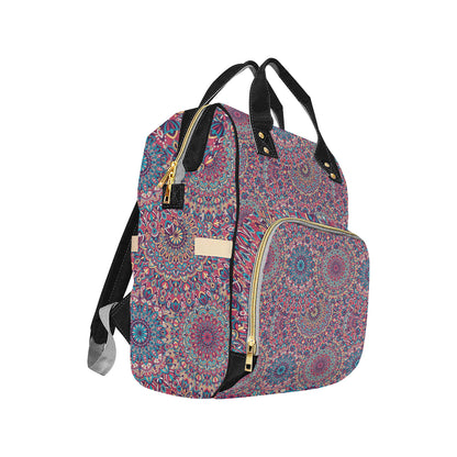 Boho Pattern Print Design 05 Diaper Bag Backpack