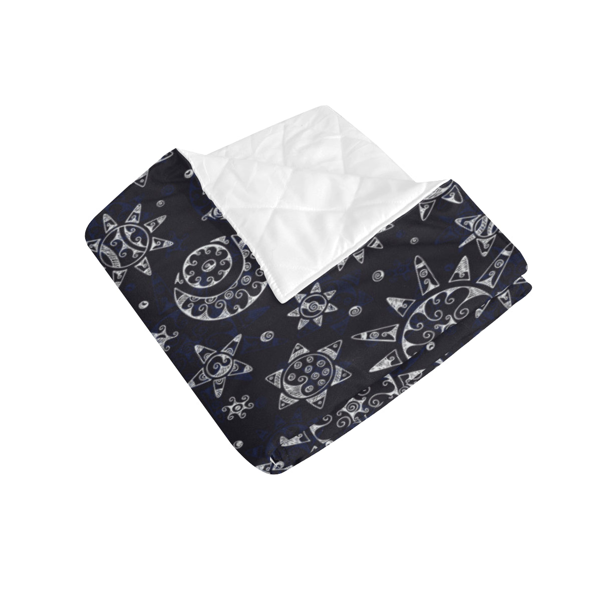 Sun Moon Pattern Premium Quilt