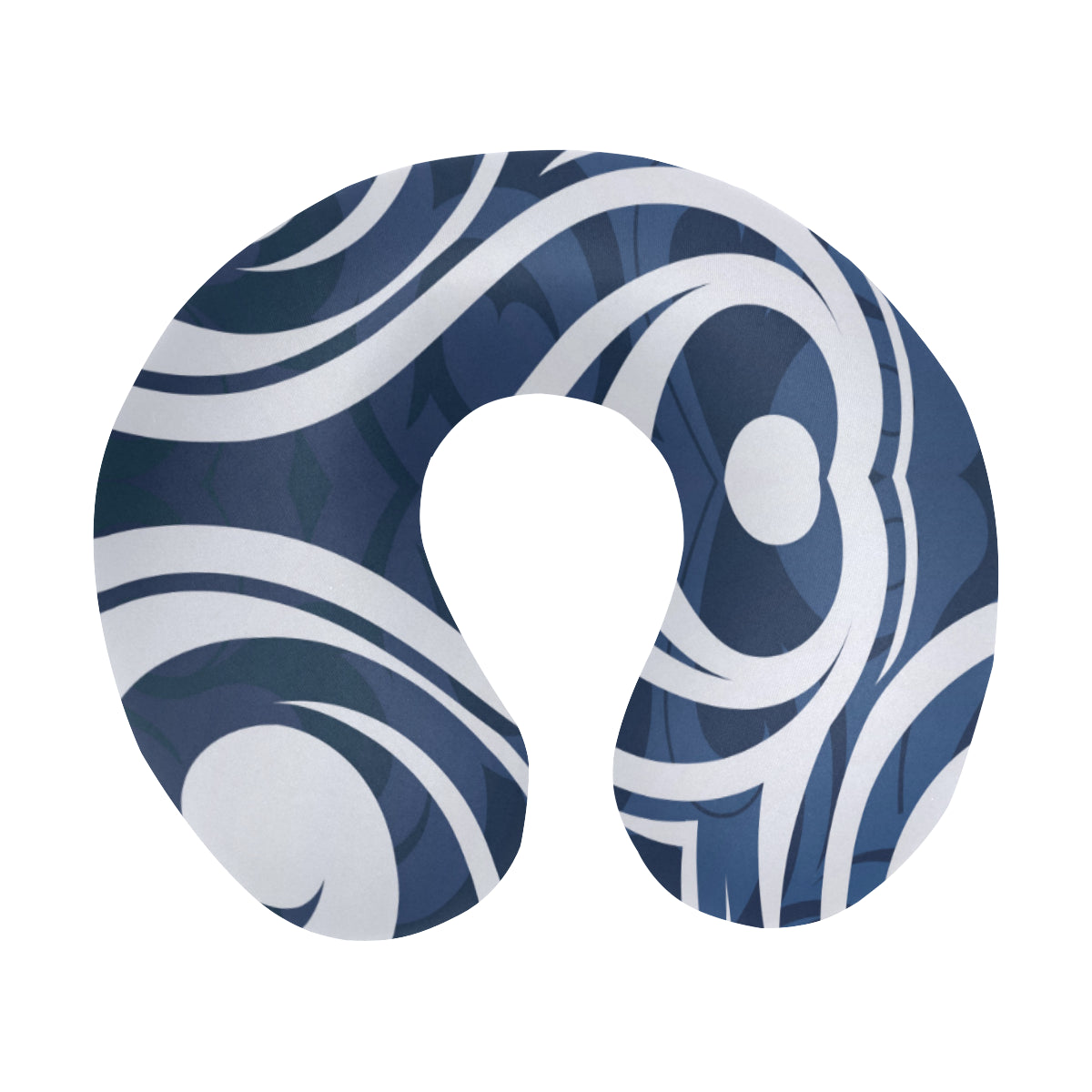 Maori Pattern Print Design 01 U-Shaped Travel Neck Pillow