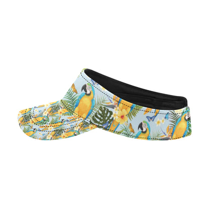 Parrot Pattern Print Design A04 Unisex Sun Visor
