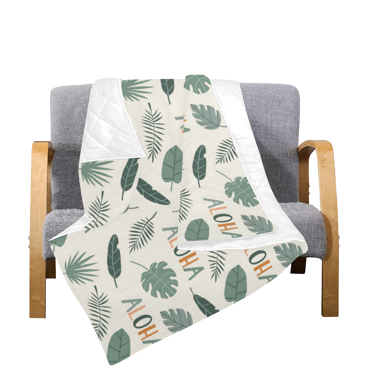 Aloha Hawaii Pattern Print Design 05 Premium Quilt