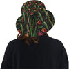 Tulip Embroidered Pattern Print Design TP01 Unisex Bucket Hat