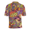 Funky Retro Pattern Print Design A04 Men Polo Shirt