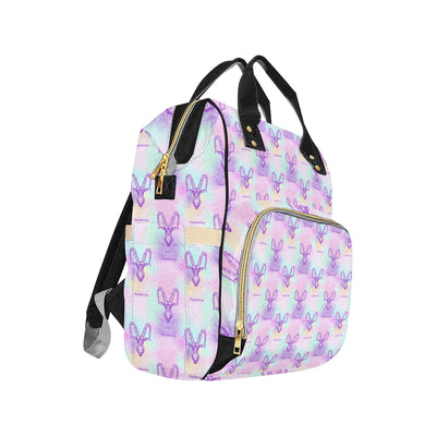 Capricorn Zodiac Pattern Print Design 02 Diaper Bag Backpack