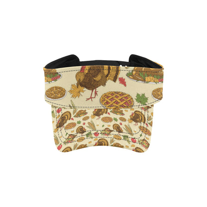 Turkey Pattern Print Design 02 Unisex Sun Visor