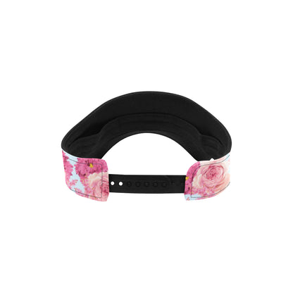Lisianthus Pattern Print Design LT05 Unisex Sun Visor