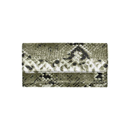 Python Pattern Print Design A04 Women's Trifold Wallet