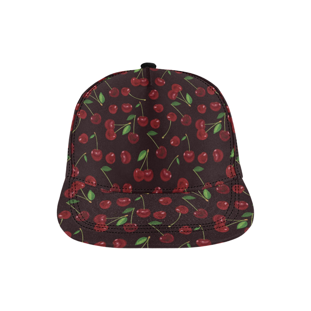Cherry Fresh Pattern Snapback Cap