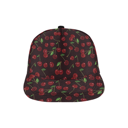 Cherry Fresh Pattern Snapback Cap