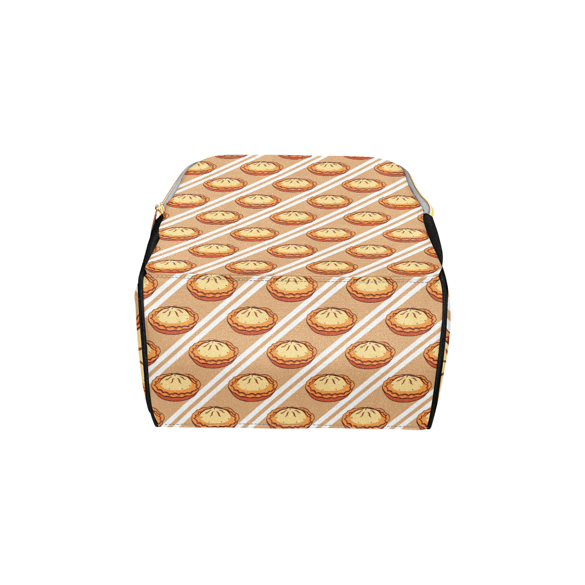 Pie Pattern Print Design A02 Diaper Bag Backpack