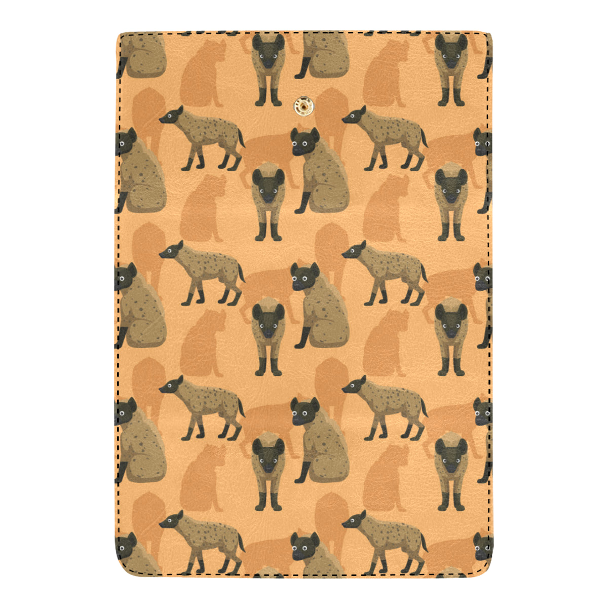 Hyena Pattern Print Design 01 Women's Trifold Wallet