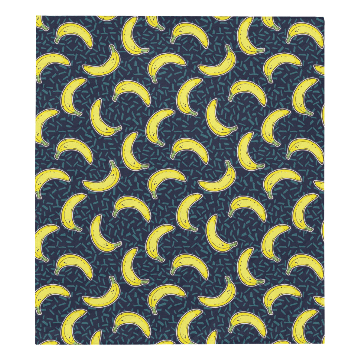 Banana Pattern Print Design BA09 Premium Quilt