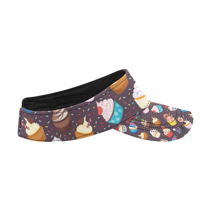 Cupcakes Party Print Pattern Unisex Sun Visor