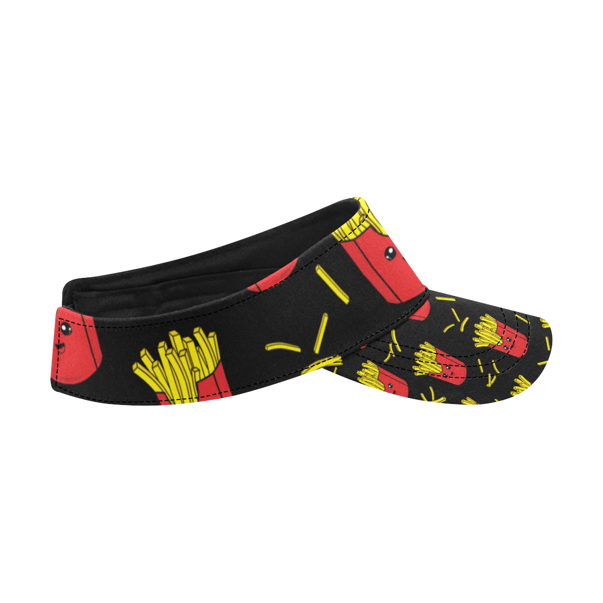 French Fried Pattern Print Design 03 Unisex Sun Visor