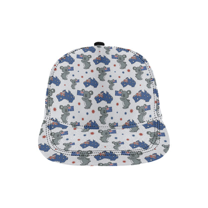 Koala Australia Day Themed Design Snapback Cap