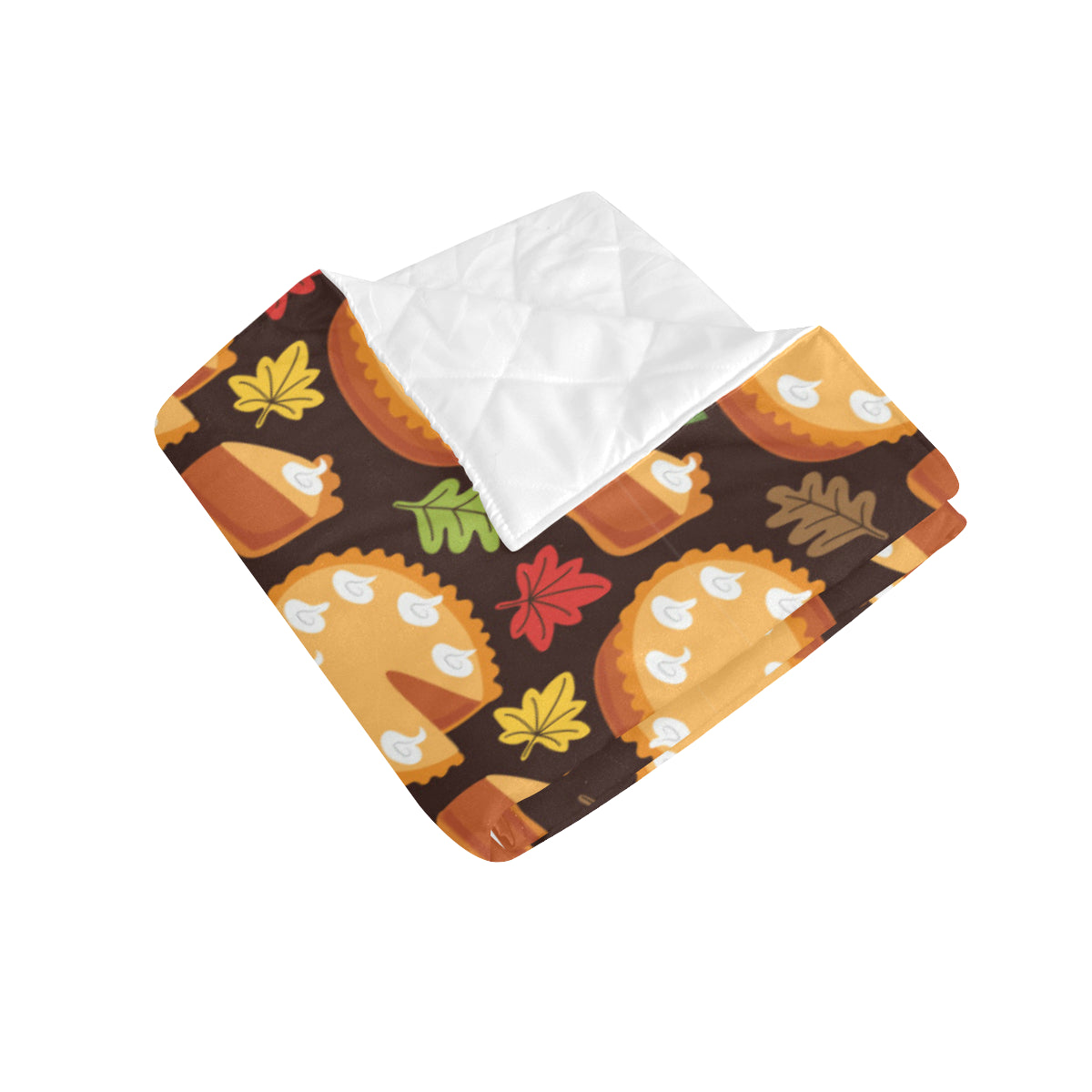 Pie Pattern Print Design A03 Premium Quilt