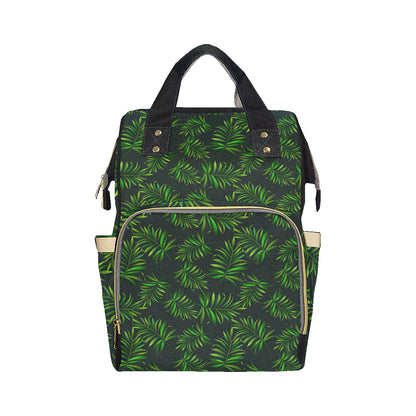 Rainforest Pattern Print Design RF03 Diaper Bag Backpack