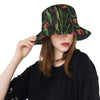 Tulip Embroidered Pattern Print Design TP01 Unisex Bucket Hat