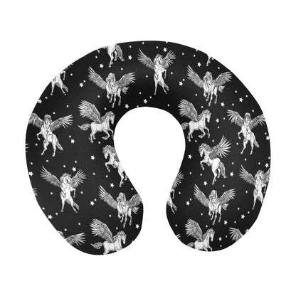 Pegasus Pattern Print Design 01 U-Shaped Travel Neck Pillow