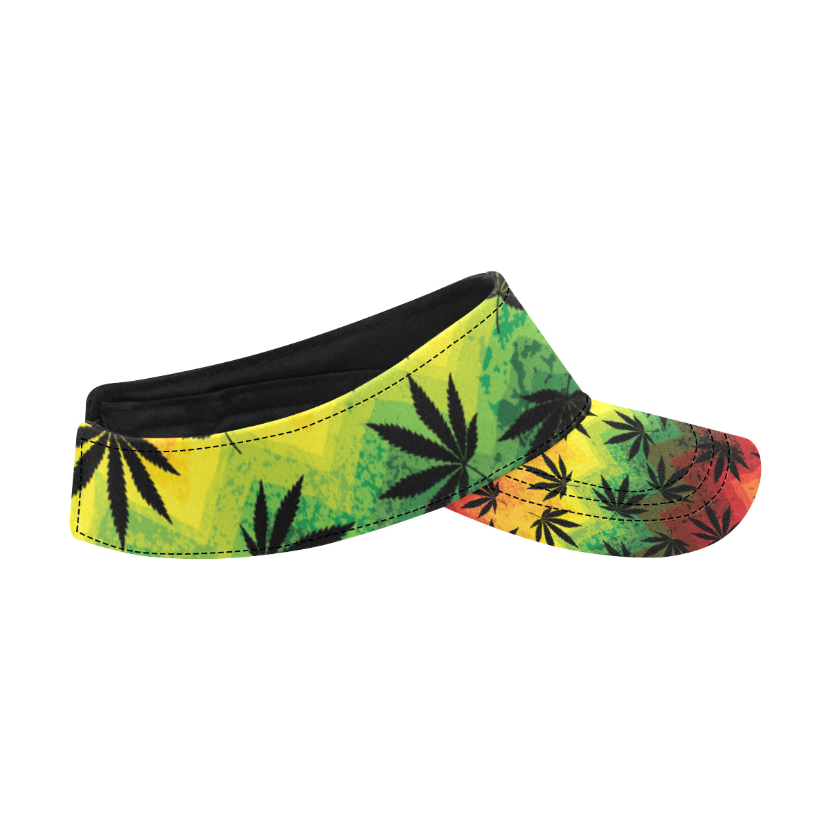 Rasta Pattern Print Design A02 Unisex Sun Visor