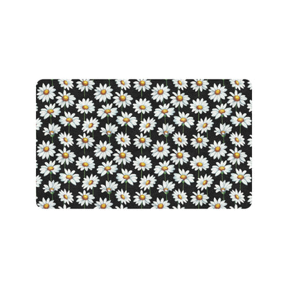 Daisy Print Pattern Rubber Doormat