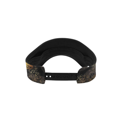 Gold Dragonfly Mandala Unisex Sun Visor