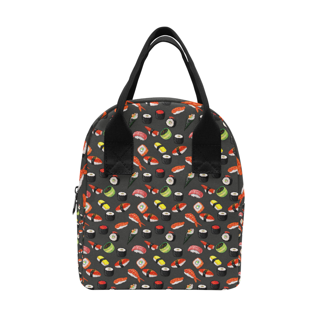 Sushi Design Print Insulated Lunch Bag