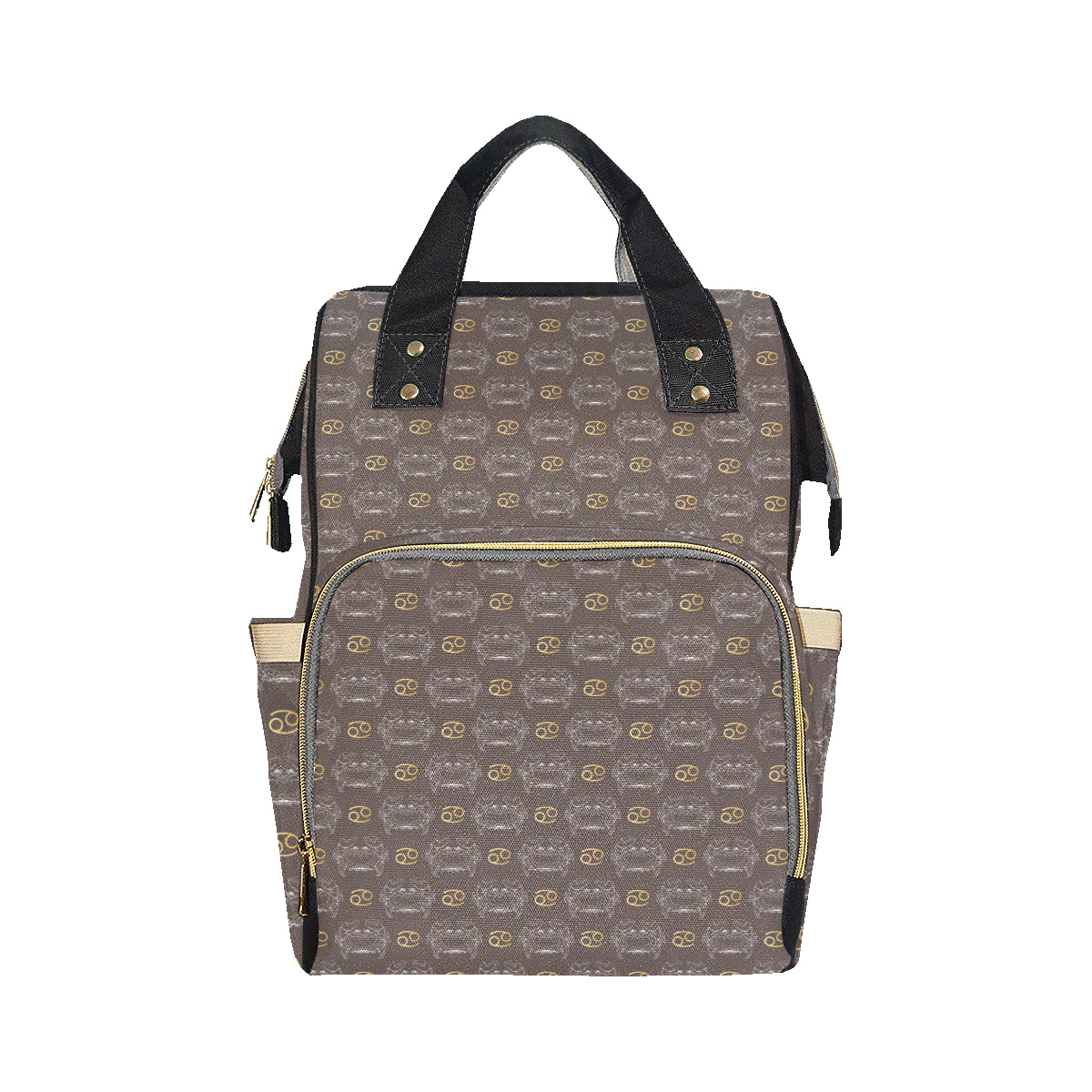 Cancer Zodiac Pattern Print Design 01 Diaper Bag Backpack