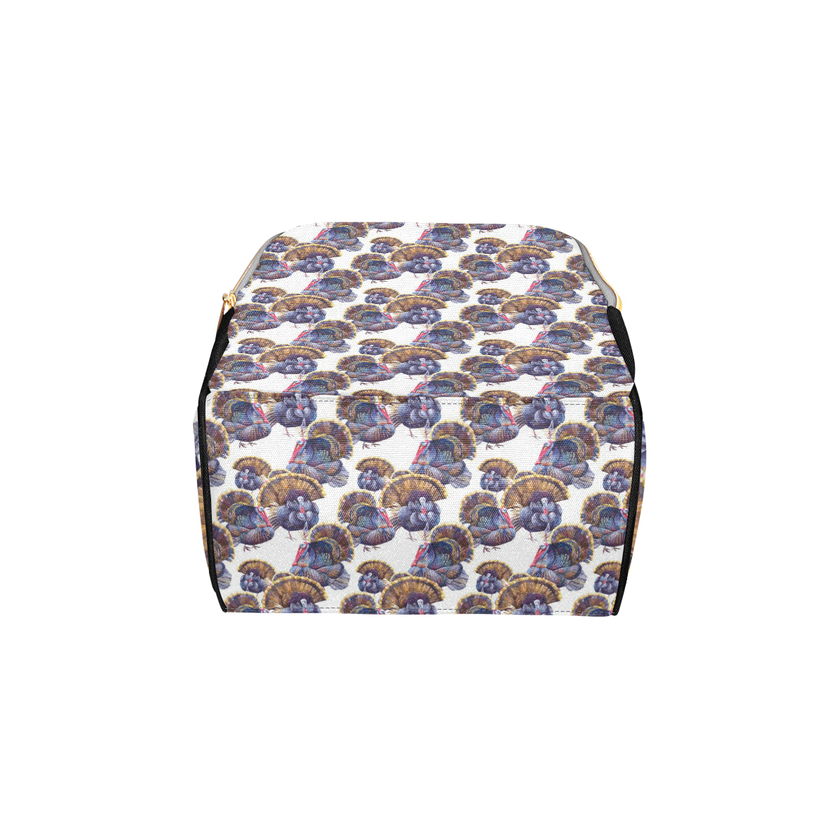 Turkey Pattern Print Design 01 Diaper Bag Backpack