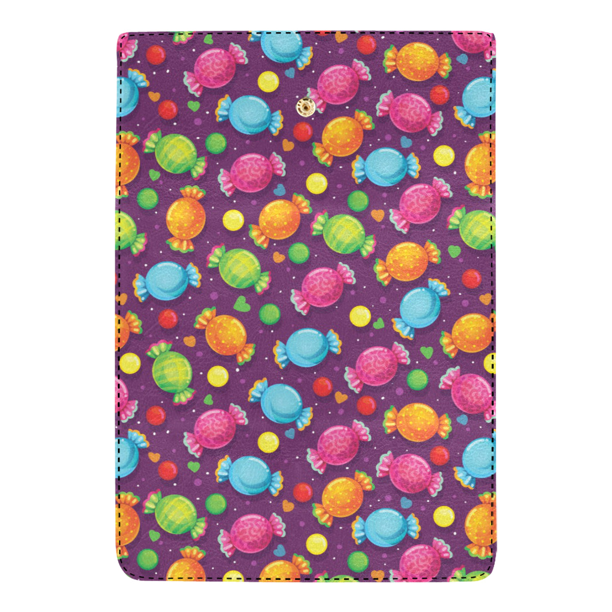 Candy Pattern Print Design CA05 Women's Trifold Wallet