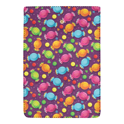 Candy Pattern Print Design CA05 Women's Trifold Wallet