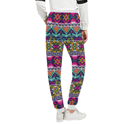 Indian Navajo Color Themed Design Print Unisex Sweatpants