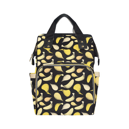 Potato Pattern Print Design A02 Diaper Bag Backpack