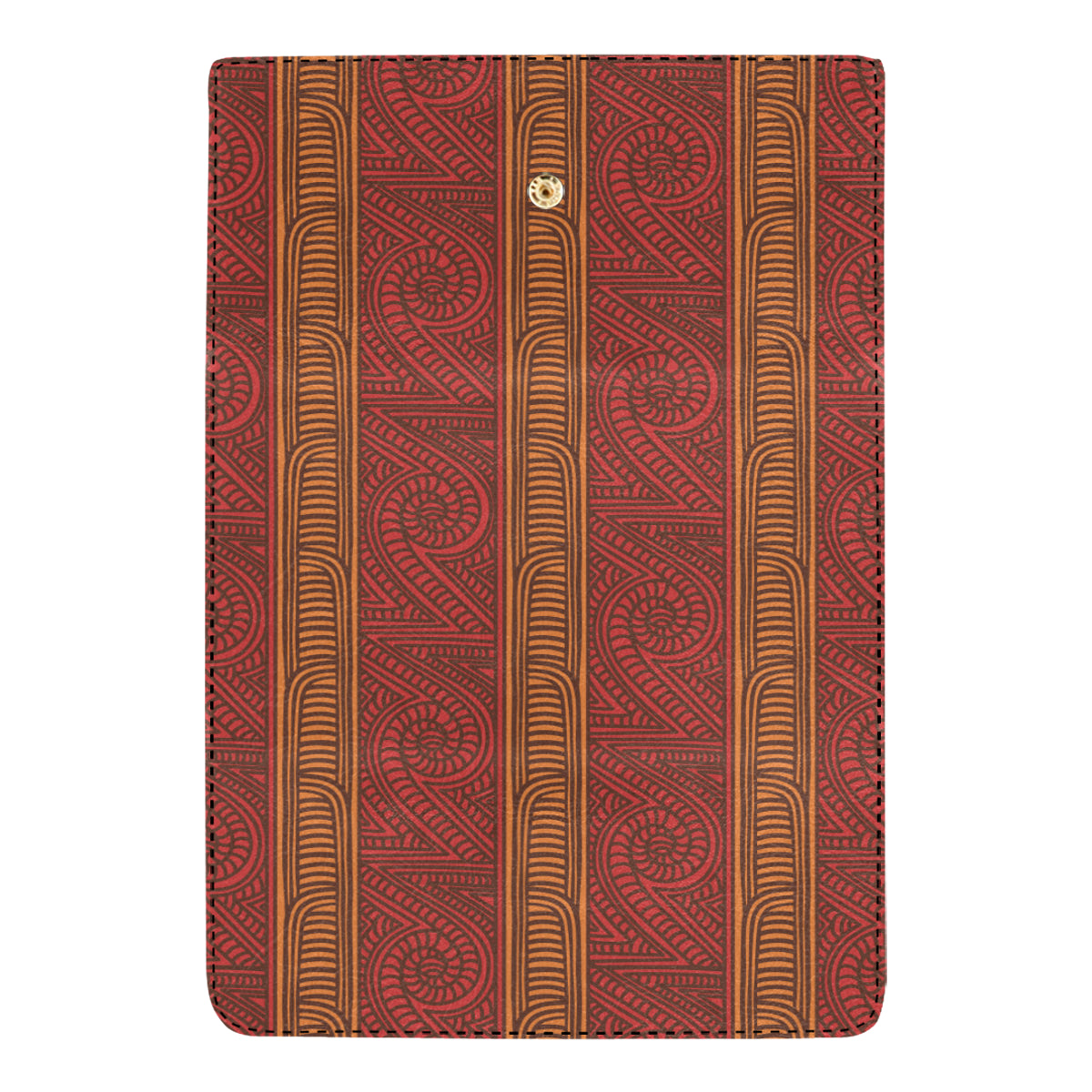 Maori Pattern Print Design 05 Women's Trifold Wallet