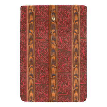 Maori Pattern Print Design 05 Women's Trifold Wallet
