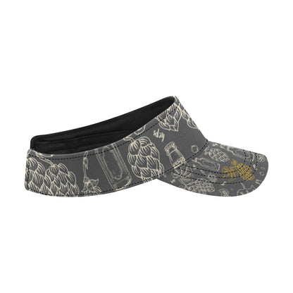 Hope Pattern Print Design 01 Unisex Sun Visor