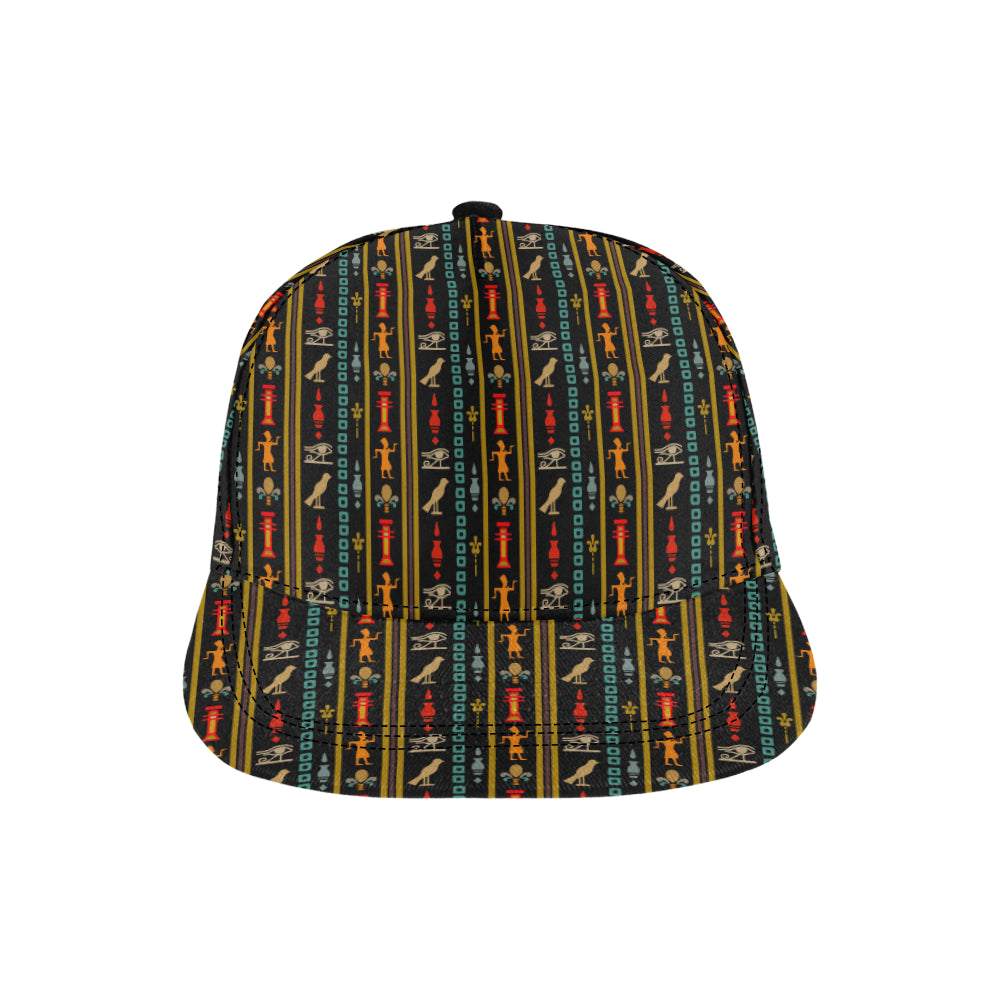 Eye of Horus Egypt Style Pattern Snapback Cap