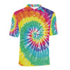 Tie Dye Men Polo Shirt