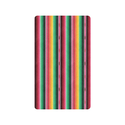 Mexican Blanket Classic Print Pattern Rubber Doormat