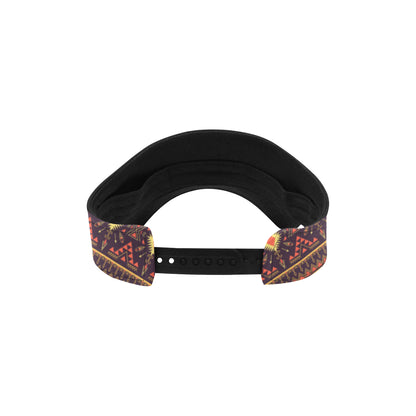 Southwest Ethnic Design Themed Print Unisex Sun Visor