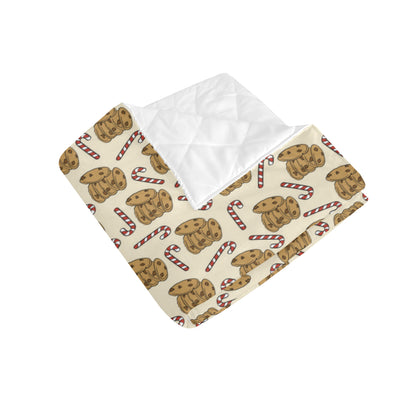 Cookie Pattern Print Design 04 Premium Quilt
